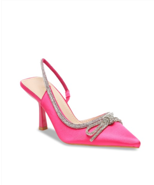 flat n heels embellished slingback pointed toe slim heels flat n heels embellished slingback pointed toe slim heels