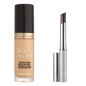 clinique almost lipstick & too faced born this way super coverage multi use concealer