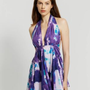 open back a line dress